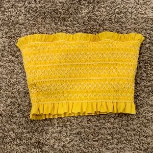 Xhilaration strapless swim top